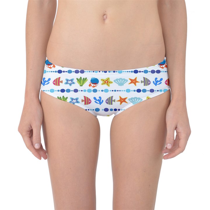 Coral Reef Fish Coral Star Classic Bikini Bottoms