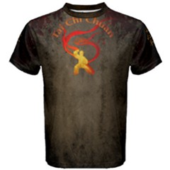 Flaminggrungestyle Back Men s Cotton Tee by sageunderthetree