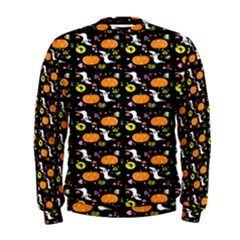 Ghost Pumkin Craft Halloween Hearts Men s Sweatshirt