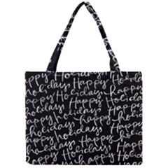 Happy Holidays Mini Tote Bag by Mariart