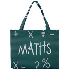 Maths School Multiplication Additional Shares Mini Tote Bag by Mariart