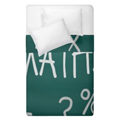 Maths School Multiplication Additional Shares Duvet Cover Double Side (single Size) by Mariart