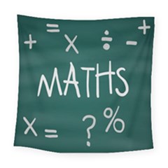 Maths School Multiplication Additional Shares Square Tapestry (large) by Mariart