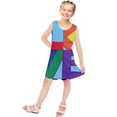 Rainbow Love Kids  Tunic Dress