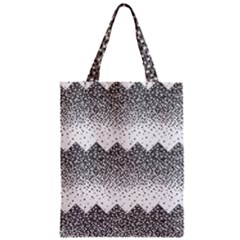 Original Plaid Chevron Wave Zipper Classic Tote Bag