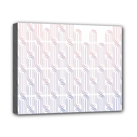 Seamless Horizontal Modern Stylish Repeating Geometric Shapes Rose Quartz Canvas 10  X 8 