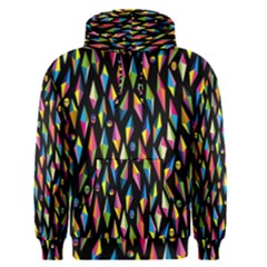 Skulls Bone Face Mask Triangle Rainbow Color Men s Pullover Hoodie by Mariart
