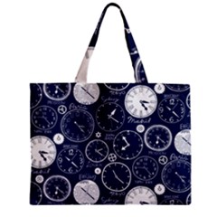 World Clocks Zipper Mini Tote Bag by Mariart