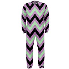 Zigzag pattern OnePiece Jumpsuit (Men) 