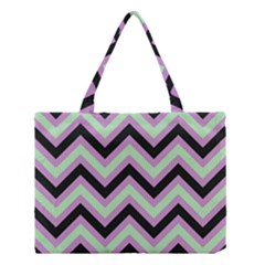 Zigzag pattern Medium Tote Bag