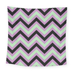 Zigzag pattern Square Tapestry (Large)