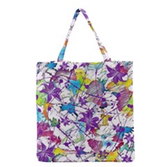Lilac Lillys Grocery Tote Bag