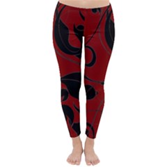 Floral pattern Classic Winter Leggings