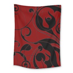 Floral pattern Medium Tapestry