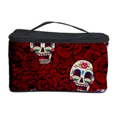 Funny Skull Rosebed Cosmetic Storage Case