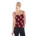 Funny Skull Rosebed Spaghetti Strap Top View2