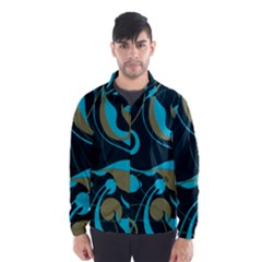 Floral Pattern Wind Breaker (men)