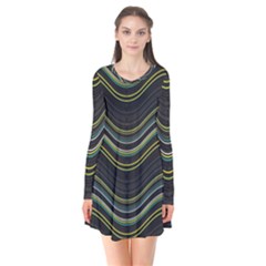 Abstraction Flare Dress