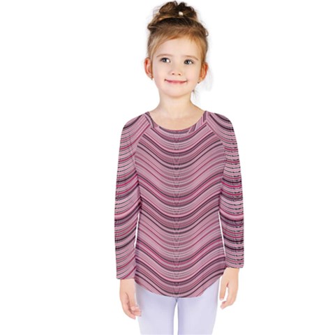 Abstraction Kids  Long Sleeve Tee by Valentinaart