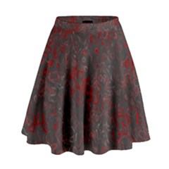 Abstraction High Waist Skirt