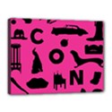 Car Plan Pinkcover Outside Canvas 16  x 12  View1