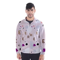 Cheers Polkadot Circle Color Rainbow Wind Breaker (men)