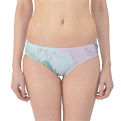 Geode Crystal Pink Blue Hipster Bikini Bottoms by Mariart