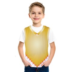 Heart Rhythm Gold Red Kids  Sportswear