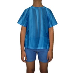 Abstraction Kids  Short Sleeve Swimwear