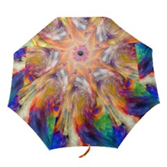 Rainbow Color Splash Folding Umbrellas