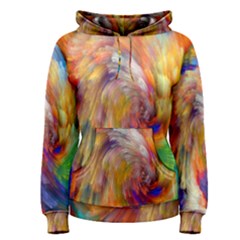 Rainbow Color Splash Women s Pullover Hoodie by Mariart
