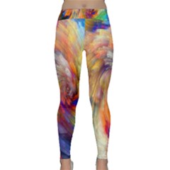 Rainbow Color Splash Classic Yoga Leggings