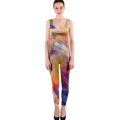 Rainbow Color Splash OnePiece Catsuit