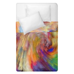 Rainbow Color Splash Duvet Cover Double Side (Single Size)