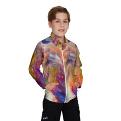 Rainbow Color Splash Wind Breaker (Kids)