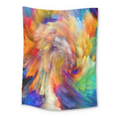 Rainbow Color Splash Medium Tapestry