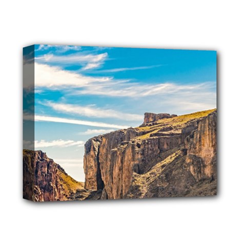Rocky Mountains Patagonia Landscape   Santa Cruz   Argentina Deluxe Canvas 14  X 11  by dflcprints