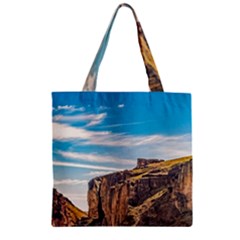 Rocky Mountains Patagonia Landscape   Santa Cruz   Argentina Zipper Grocery Tote Bag
