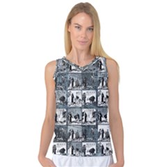 Comic Book  Women s Basketball Tank Top by Valentinaart