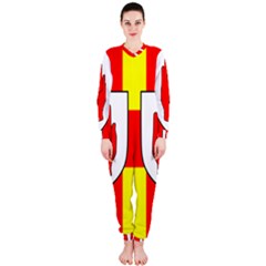 Flag Of The Province Of Ulster  Onepiece Jumpsuit (ladies) 