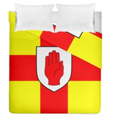 Flag Of The Province Of Ulster  Duvet Cover Double Side (queen Size)