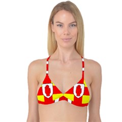 Flag Of The Province Of Ulster  Reversible Tri Bikini Top by abbeyz71