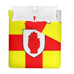 Flag Of The Province Of Ulster  Duvet Cover Double Side (full/ Double Size) by abbeyz71