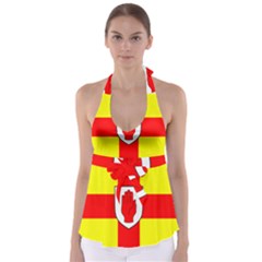 Flag Of The Province Of Ulster  Babydoll Tankini Top