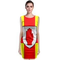 Flag Of The Province Of Ulster  Classic Sleeveless Midi Dress by abbeyz71