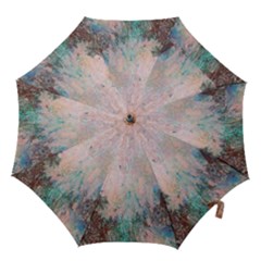 Cold Stone Abstract Hook Handle Umbrellas (small) by digitaldivadesigns