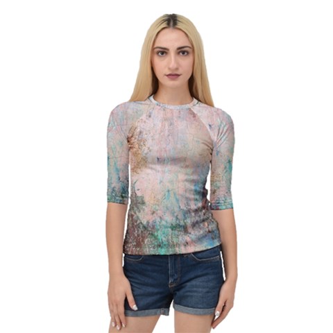 Cold Stone Abstract Quarter Sleeve Tee by digitaldivadesigns