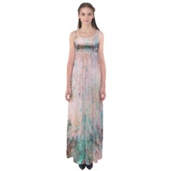 Cold Stone Abstract Empire Waist Maxi Dress by digitaldivadesigns