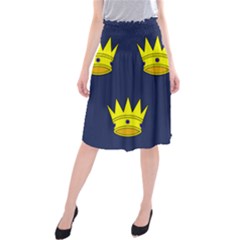 Flag Of Irish Province Of Munster Midi Beach Skirt by abbeyz71