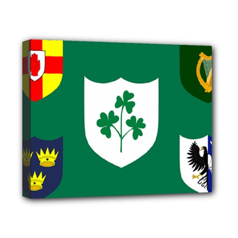Ireland National Rugby Union Flag Canvas 10  X 8 
